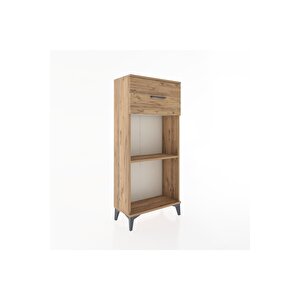 Hyperion Dolap Tek Raflı Tek Çekmeceli 60x44x134 Çam-çam
