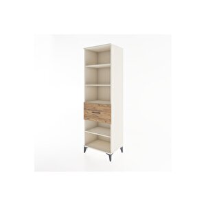 Hyperion Dolap 4 Raflı Tek Çekmeceli 60x44x195 Aytaşı-çam