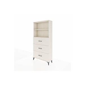 Arges Dolap 2 Raflı 3 Çekmeceli 88x30x182 Aytaşı-aytaşı