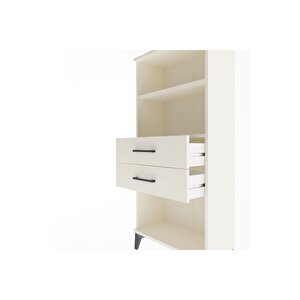 Arges Dolap 2 Raflı 2 Çekmeceli 60x30x134 Aytaşı-aytaşı