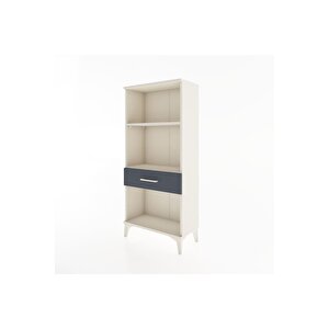 Hyperion Dolap 2 Raflı Tek Çekmeceli 60x44x134 Aytaşı-antrasit