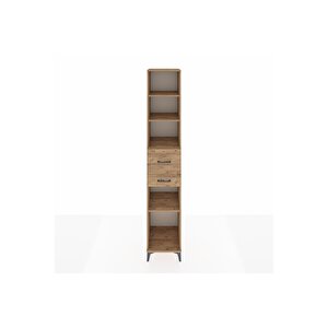 Hyperion Dolap 4 Raflı 2 Çekmeceli 44x44x243 Çam-çam