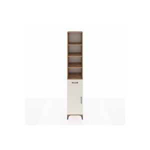 Hyperion Dolap 6 Raflı Tek Çekmeceli Tek Kapaklı 44x44x243 Çam-aytaşı