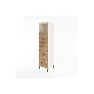 Hyperion Dolap Tek Raflı 6 Çekmeceli 44x44x182 Aytaşı-çam