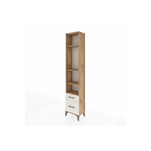 Arges Dolap 4 Raflı 2 Çekmeceli 44x30x221 Çam-aytaşı