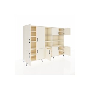 Hyperion Dolap 14 Raflı 9 Kapaklı 220x44x163 Aytaşı-aytaşı