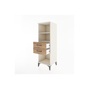 Hyperion Dolap 2 Raflı 2 Çekmeceli 44x44x134 Aytaşı-çam