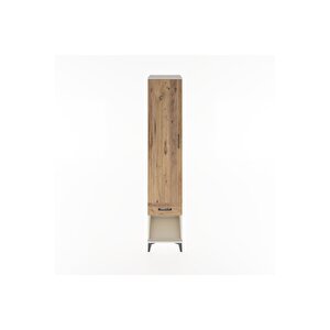 Hyperion Dolap 3 Raflı Tek Çekmeceli Tek Askılı 44x44x221 Aytaşı-çam