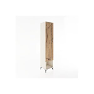 Hyperion Dolap 3 Raflı Tek Çekmeceli Tek Askılı 44x44x221 Aytaşı-çam