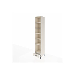 Hyperion Dolap 6 Raflı Tek Çekmeceli 44x44x243 Aytaşı-aytaşı
