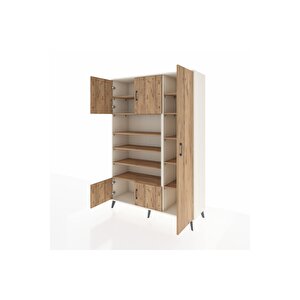 Hyperion Gardrop 11 Raflı 5 Kapaklı 132x44x195 Aytaşı-çam