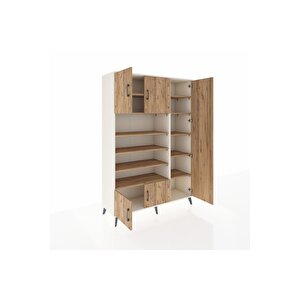 Hyperion Gardrop 11 Raflı 5 Kapaklı 132x44x195 Aytaşı-çam