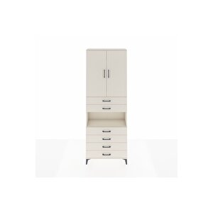 Arges Dolap 4 Raflı 6 Çekmeceli 2 Kapaklı 88x30x243 Aytaşı-aytaşı