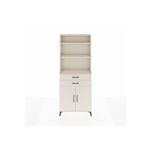 Arges Dolap 4 Raflı 2 Çekmeceli 2 Kapaklı 88x30x221 Aytaşı-aytaşı