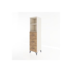 Hyperion Dolap 2 Raflı 3 Çekmeceli 44x44x182 Aytaşı-çam