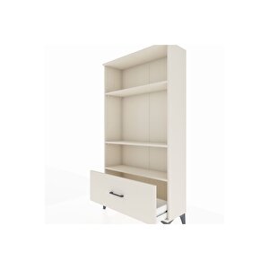 Arges Dolap 3 Raflı Tek Çekmeceli 88x30x163 Aytaşı-aytaşı