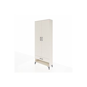 Arges Dolap 5 Raflı Tek Çekmeceli 2 Kapaklı 88x30x221 Aytaşı-aytaşı