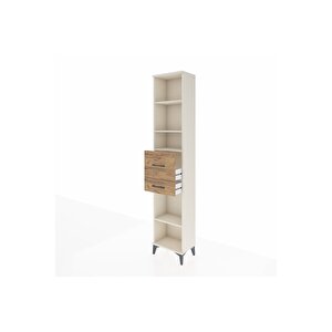 Arges Dolap 4 Raflı 2 Çekmeceli 44x30x221 Aytaşı-çam