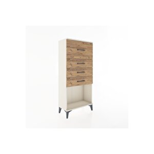 Hyperion Dolap 4 Çekmeceli 60x44x134 Aytaşı-çam