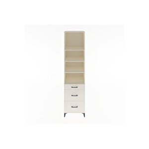 Hyperion Dolap 4 Raflı 3 Çekmeceli 60x44x243 Aytaşı-aytaşı