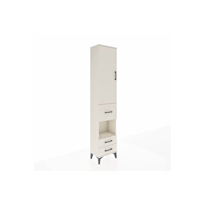 Arges Dolap 3 Raflı 3 Çekmeceli Tek Askılı 44x30x221 Aytaşı-aytaşı