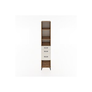 Hyperion Dolap 3 Raflı 3 Çekmeceli 44x44x221 Çam-aytaşı