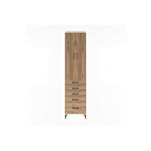 Hyperion Dolap 4 Raflı 5 Çekmeceli 2 Kapaklı 60x44x243 Aytaşı-çam