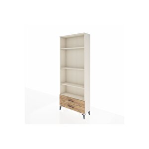 Arges Dolap 4 Raflı 2 Çekmeceli 88x30x221 Aytaşı-çam