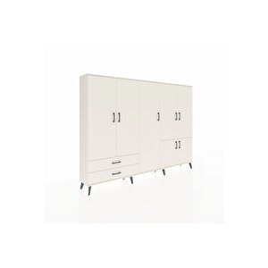 Arges Dolap 12 Raflı 2 Çekmeceli 7 Kapaklı 220x30x163 Aytaşı-aytaşı