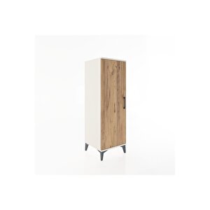 Hyperion Dolap Tek Raflı Tek Kapaklı Tek Askılı 44x44x134 Aytaşı-çam