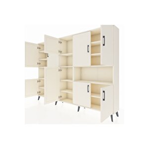 Arges Dolap 14 Raflı 10 Kapaklı 220x30x163 Aytaşı-aytaşı