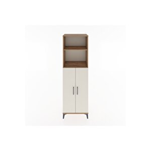 Hyperion Dolap 4 Raflı 2 Kapaklı 60x44x195 Çam-aytaşı
