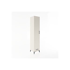 Hyperion Dolap 3 Raflı Tek Çekmeceli Tek Askılı 44x44x221 Aytaşı-aytaşı