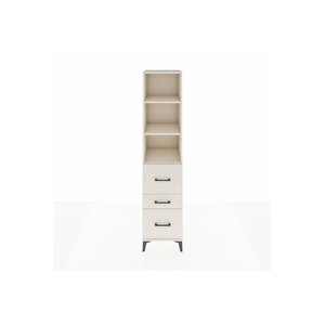 Hyperion Dolap 3 Raflı 3 Çekmeceli 44x44x195 Aytaşı-aytaşı