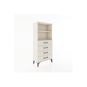 Hyperion Dolap 2 Raflı 4 Çekmeceli 60x44x134 Aytaşı-aytaşı