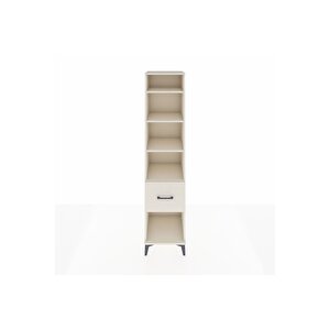 Hyperion Dolap 4 Raflı Tek Çekmeceli 44x44x195 Aytaşı-aytaşı