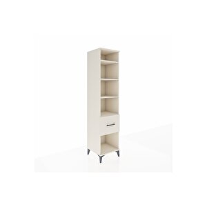 Hyperion Dolap 4 Raflı Tek Çekmeceli 44x44x195 Aytaşı-aytaşı