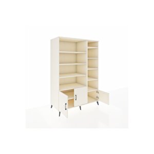 Kronos Dolap 10 Raflı 3 Kapaklı 132x59x195 Aytaşı-aytaşı/aytaşı