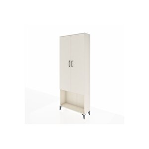 Arges Dolap 2 Raflı 2 Kapaklı Tek Askılı 88x30x221 Aytaşı-aytaşı