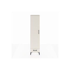 Arges Dolap 2 Raflı Tek Çekmeceli Tek Askılı 44x30x182 Aytaşı-aytaşı