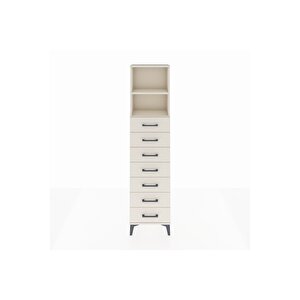 Arges Dolap 2 Raflı 7 Çekmeceli 44x30x182 Aytaşı-aytaşı