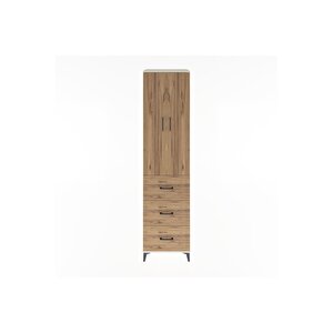 Hyperion Dolap 4 Raflı 3 Çekmeceli 2 Kapaklı 60x44x243 Aytaşı-çam