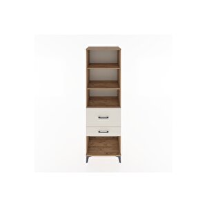 Hyperion Dolap 3 Raflı 2 Çekmeceli 60x44x195 Çam-aytaşı