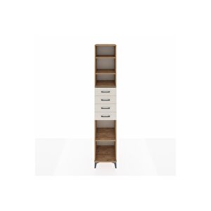 Hyperion Dolap 4 Raflı 4 Çekmeceli 44x44x243 Çam-aytaşı