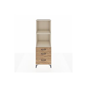 Kronos Dolap 2 Raflı 3 Çekmeceli 60x59x182 Aytaşı-çam