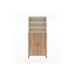 Hyperion Dolap 5 Raflı 2 Kapaklı 88x44x195 Aytaşı-çam