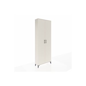 Arges Dolap 2 Raflı 2 Kapaklı Tek Askılı 88x30x243 Aytaşı-aytaşı
