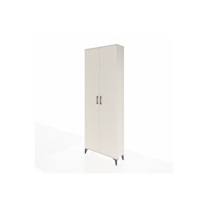 Arges Dolap 2 Raflı 2 Kapaklı Tek Askılı 88x30x243 Aytaşı-aytaşı