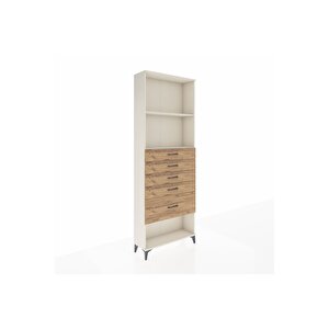 Arges Dolap 2 Raflı 5 Çekmeceli 88x30x243 Aytaşı-çam