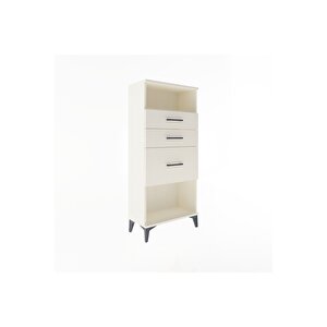 Arges Dolap Tek Raflı 3 Çekmeceli 60x30x134 Aytaşı-aytaşı